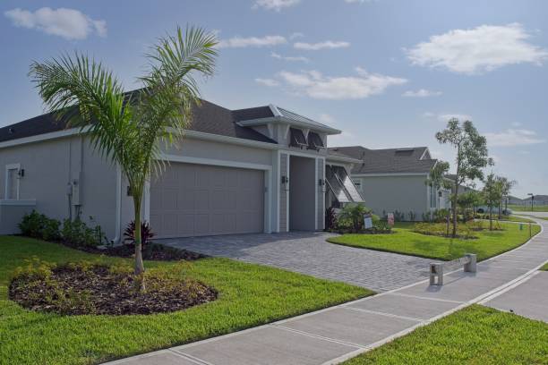 Permeable Paver Driveway in Holly Springs, NC